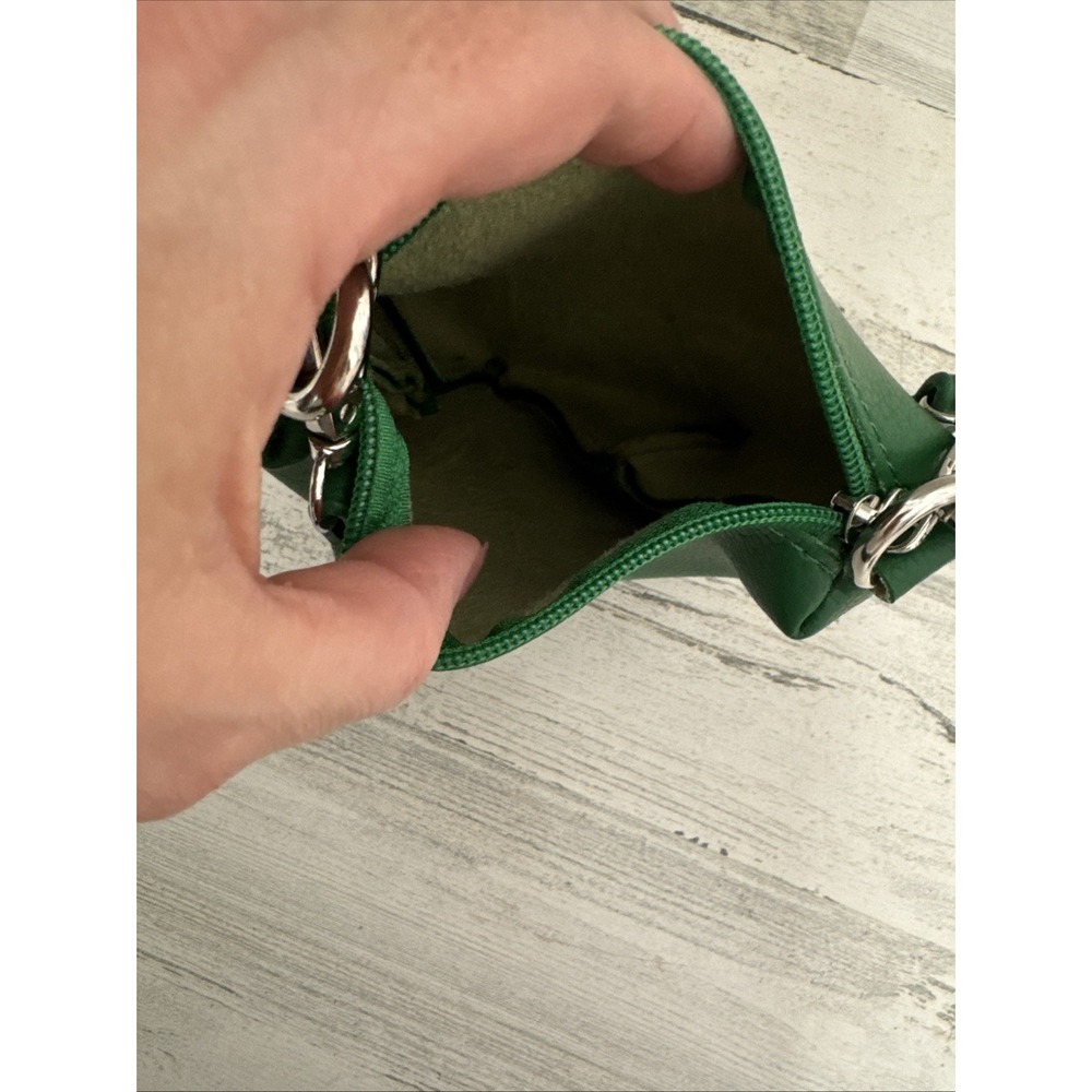 Kelly Green Purse With‎ Change/Wallet Additional Crossbody - Picture 7 of 8